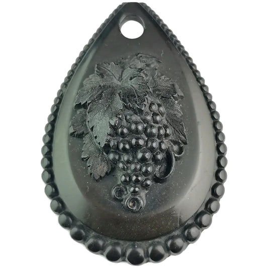 Antique Victorian Vulcanite grapes pendant