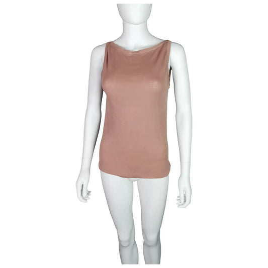 Gucci ladies dusky pink tank top, cami, vest, Silk blend