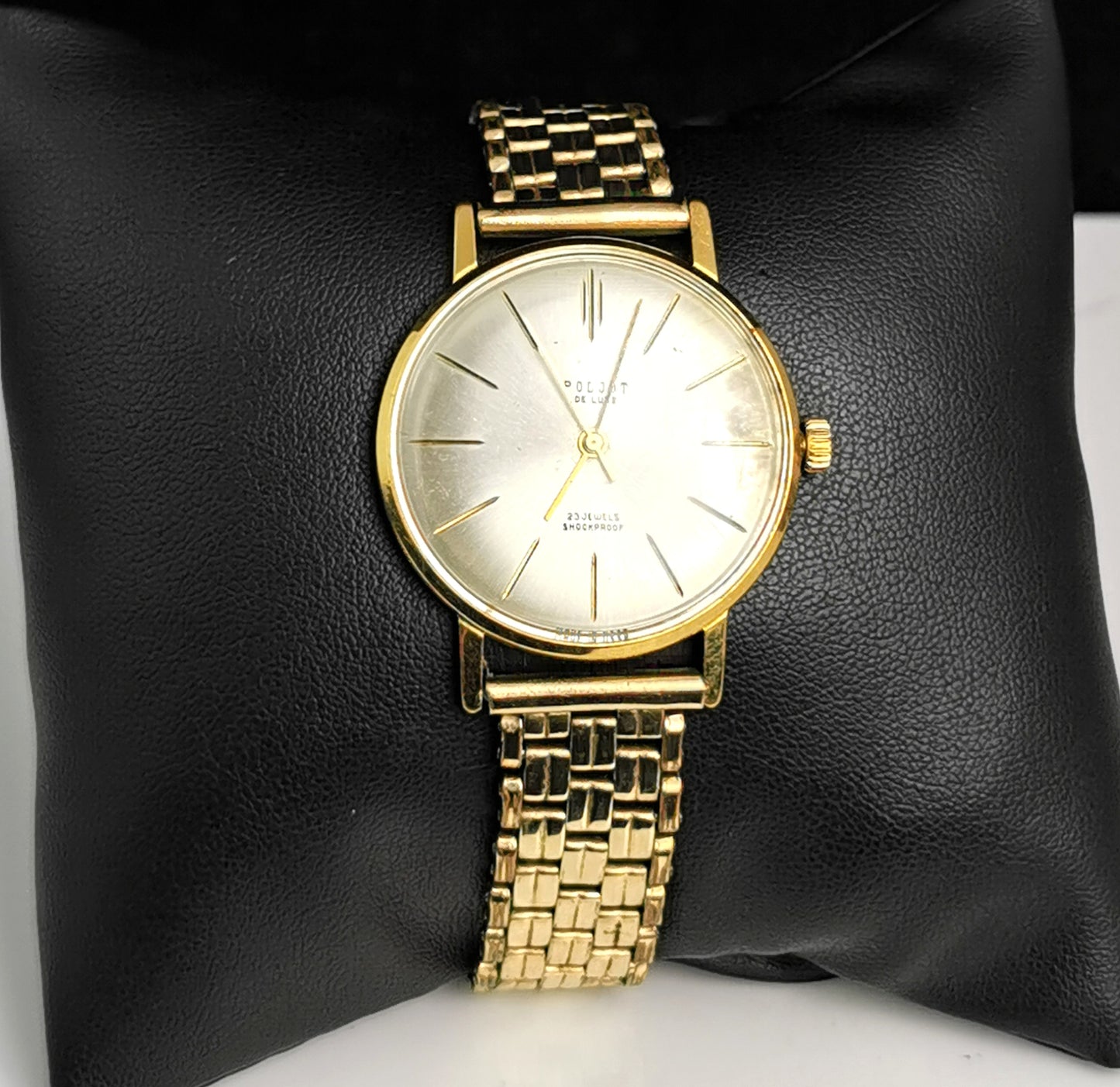 Vintage mens Poljot wristwatch, rolled gold, C1960s