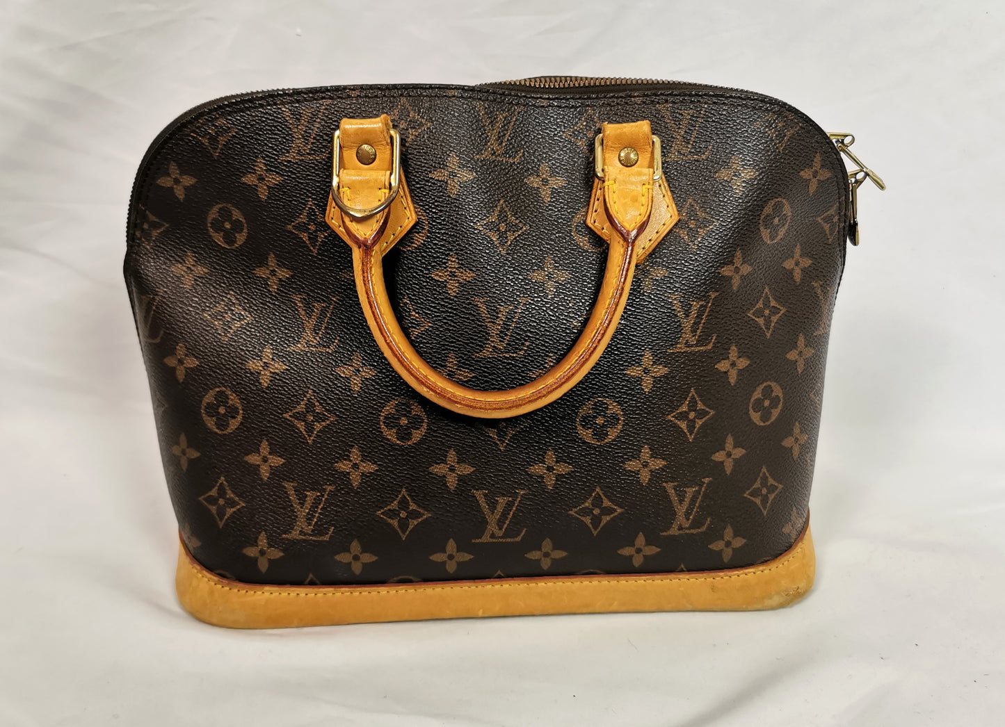 Vintage Louis Vuitton Alma MM handbag, top handle, 1998