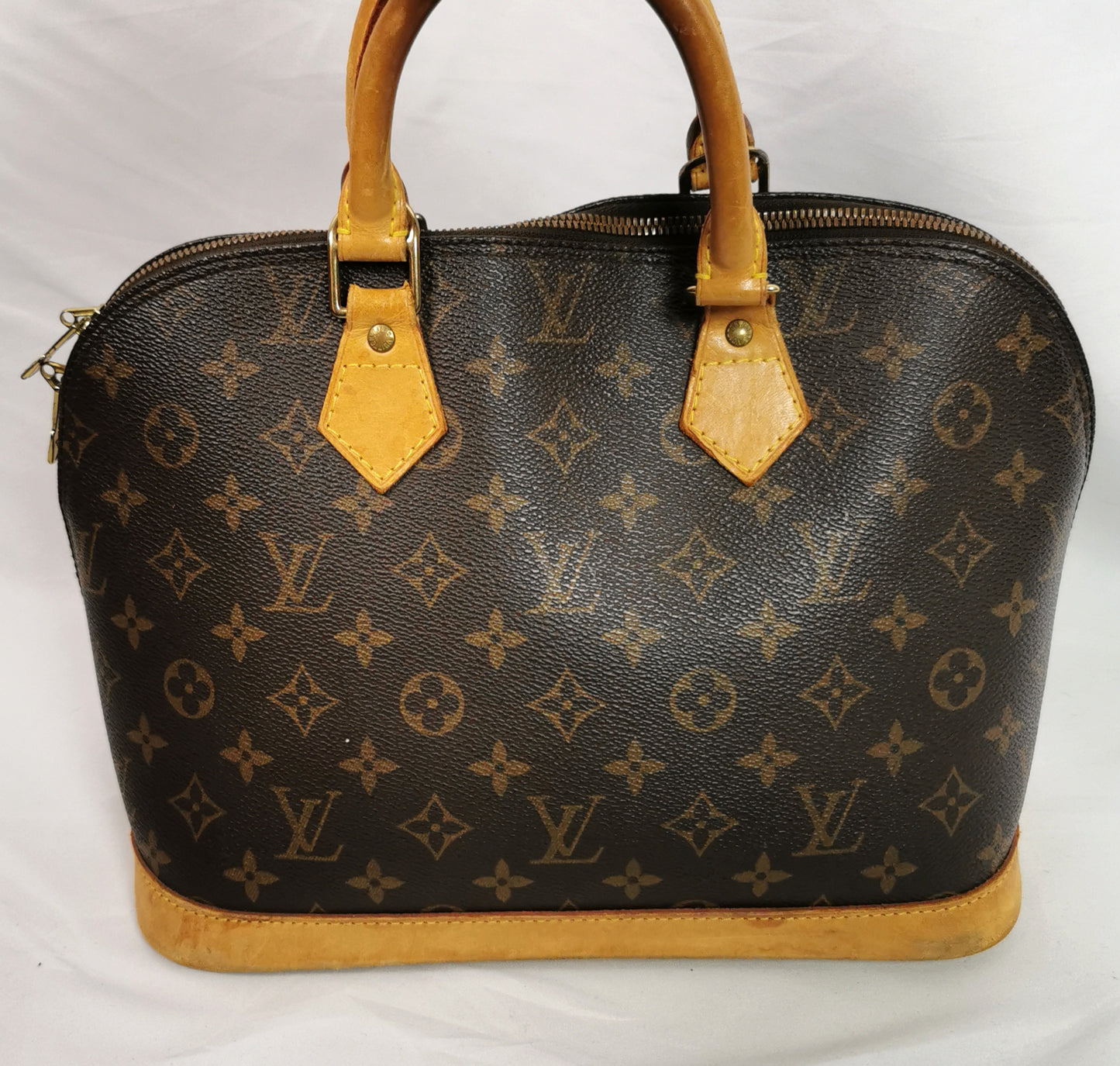 Vintage Louis Vuitton Alma MM handbag, top handle, 1998