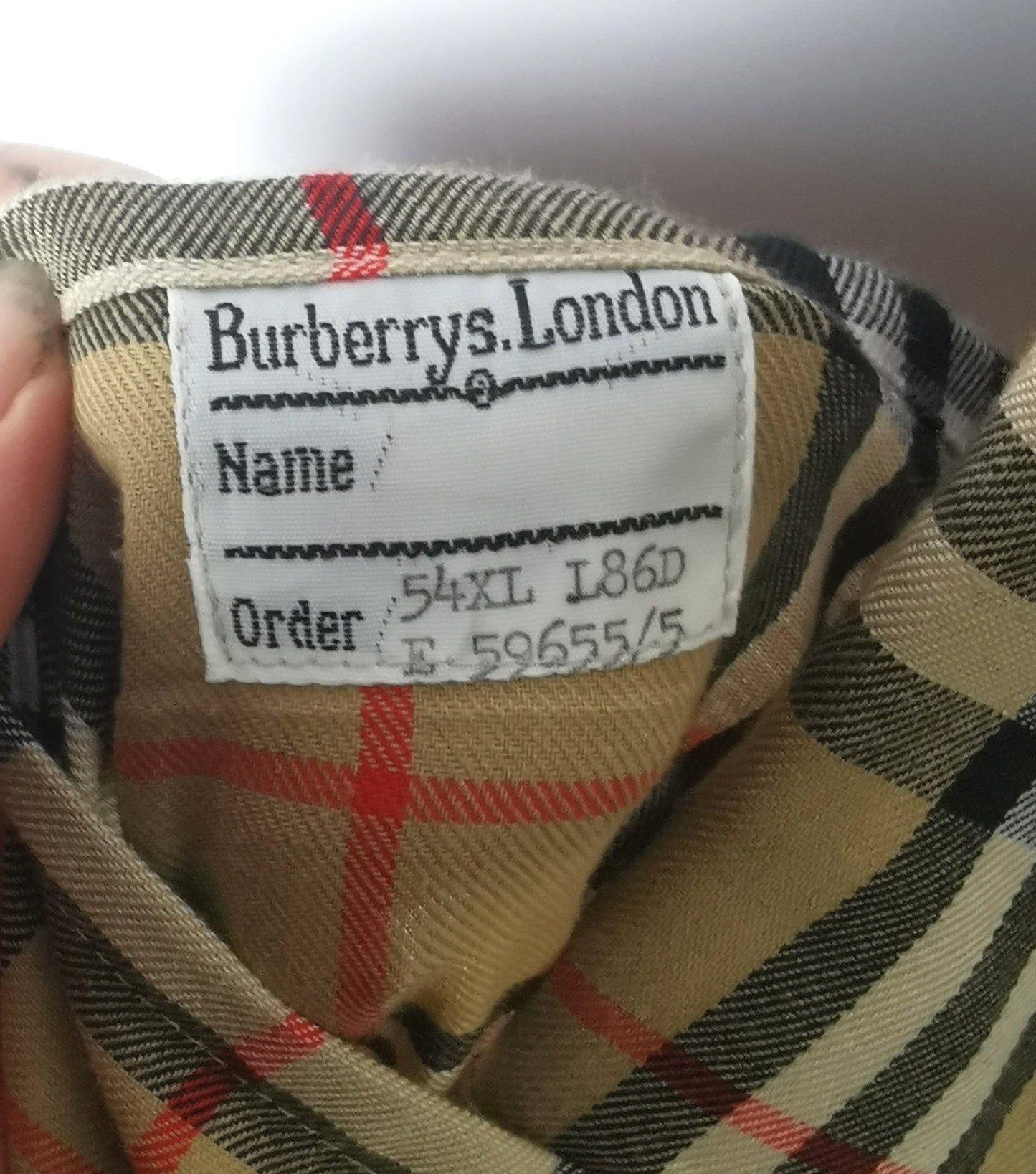 Vintage Burberry Trench coat, Mens, house check
