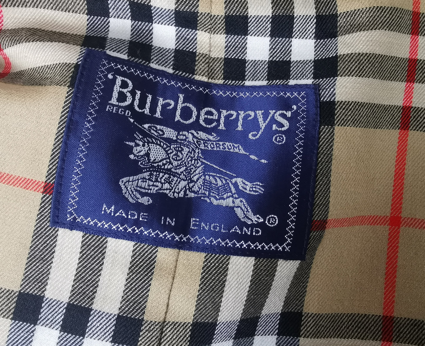 Vintage Burberry Trench coat, Mens, house check