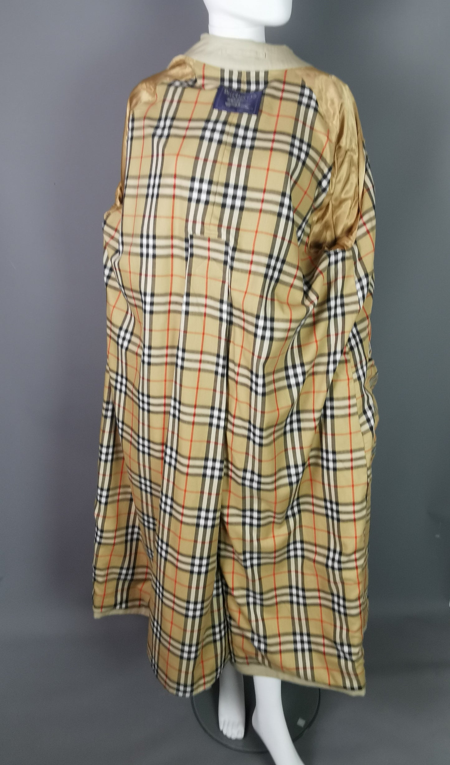 Vintage Burberry Trench coat, Mens, house check