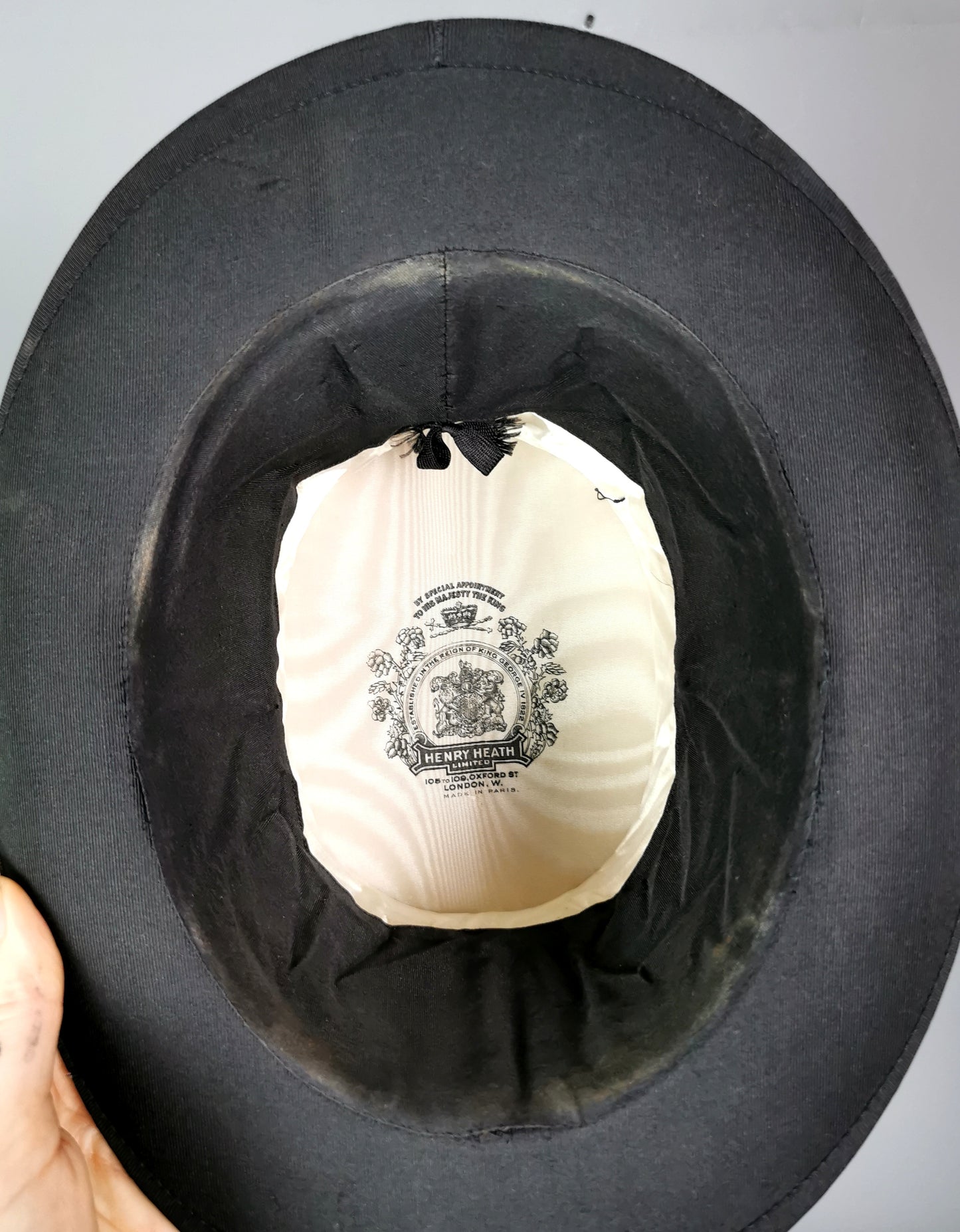 Vintage Art Deco collapsible top hat, Art Deco