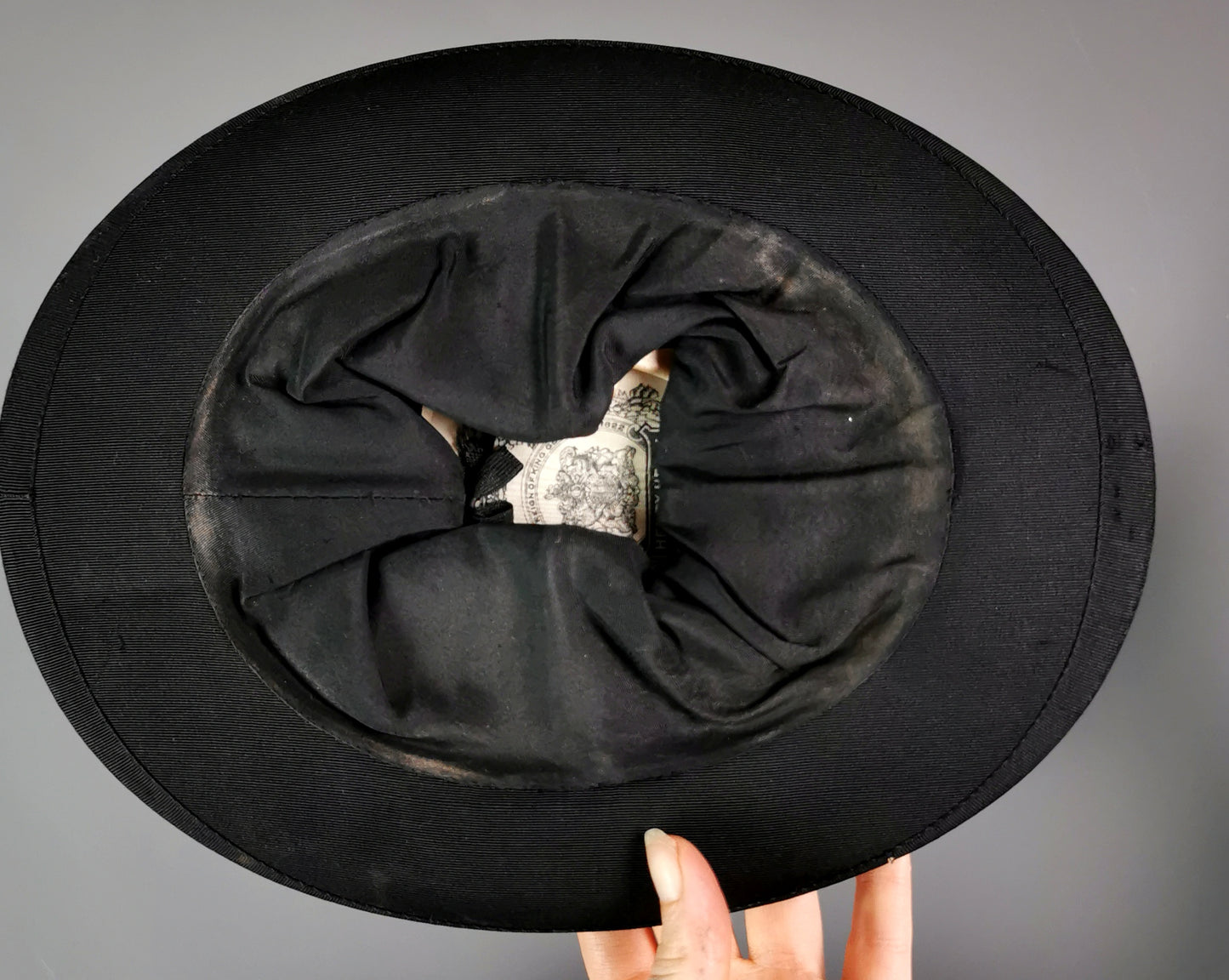 Vintage Art Deco collapsible top hat, Art Deco