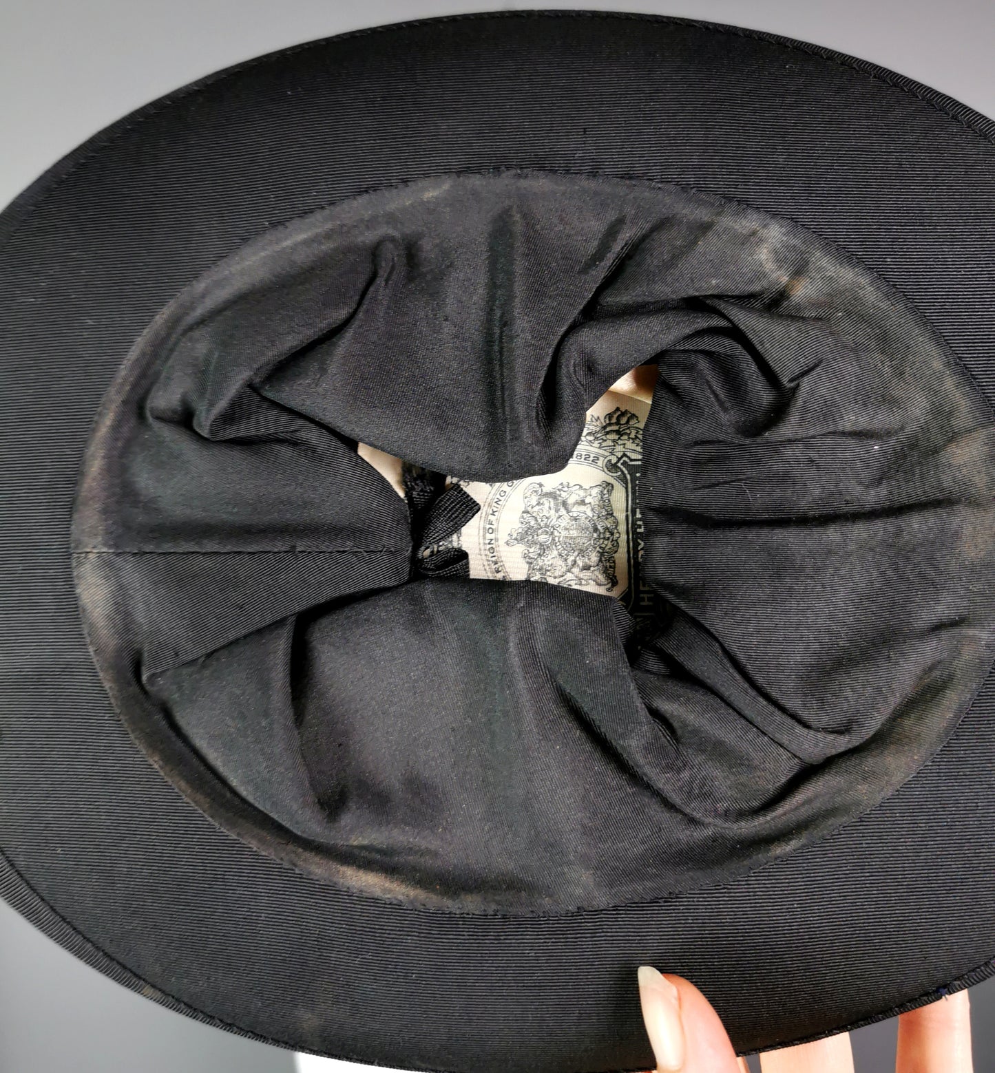Vintage Art Deco collapsible top hat, Art Deco