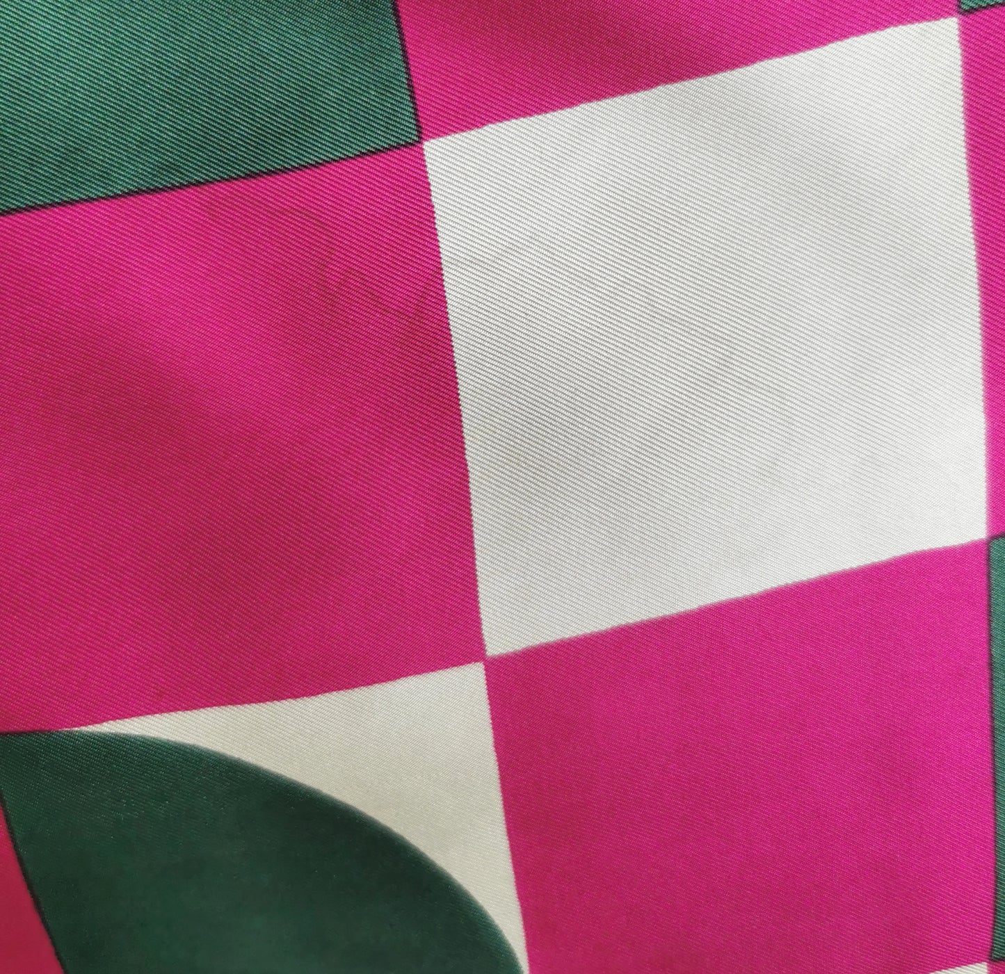 Vintage Jaeger silk scarf, Abstract pattern