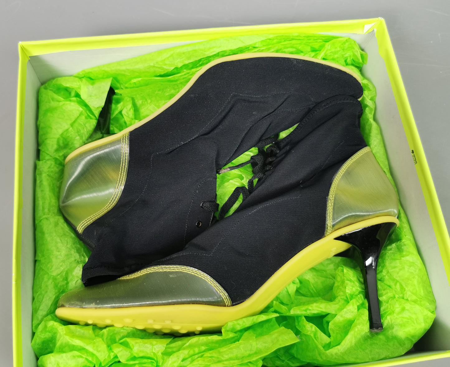 Vintage 90s DKNY sneaker boots, boxed, rare