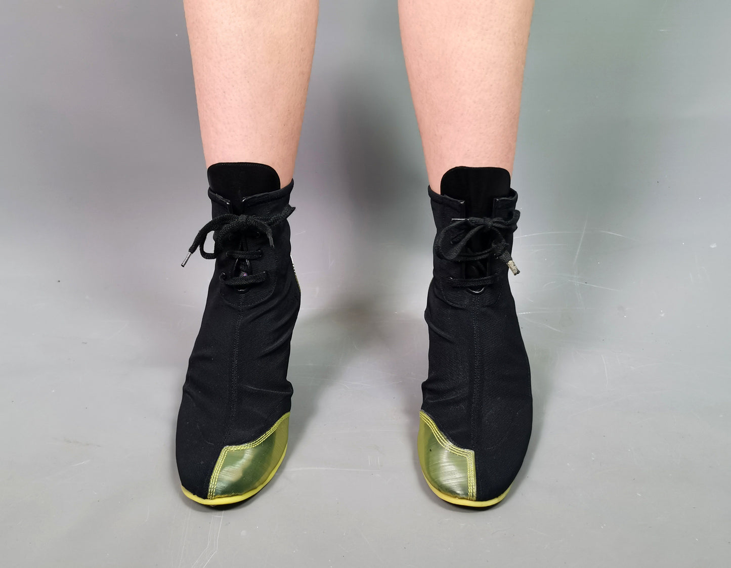 Vintage 90s DKNY sneaker boots, boxed, rare