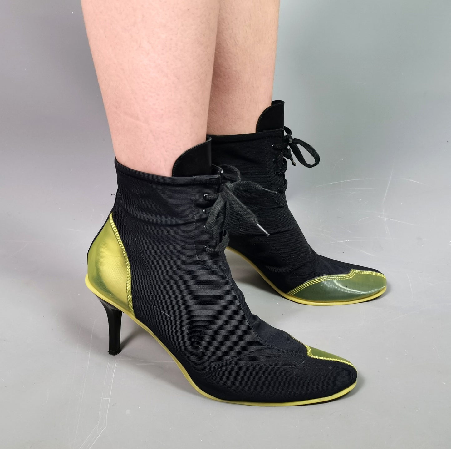 Vintage 90s DKNY sneaker boots, boxed, rare