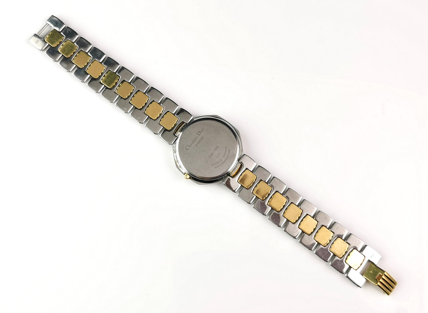 Vintage Christian Dior Octagon wristwatch, D45-204, Boxed