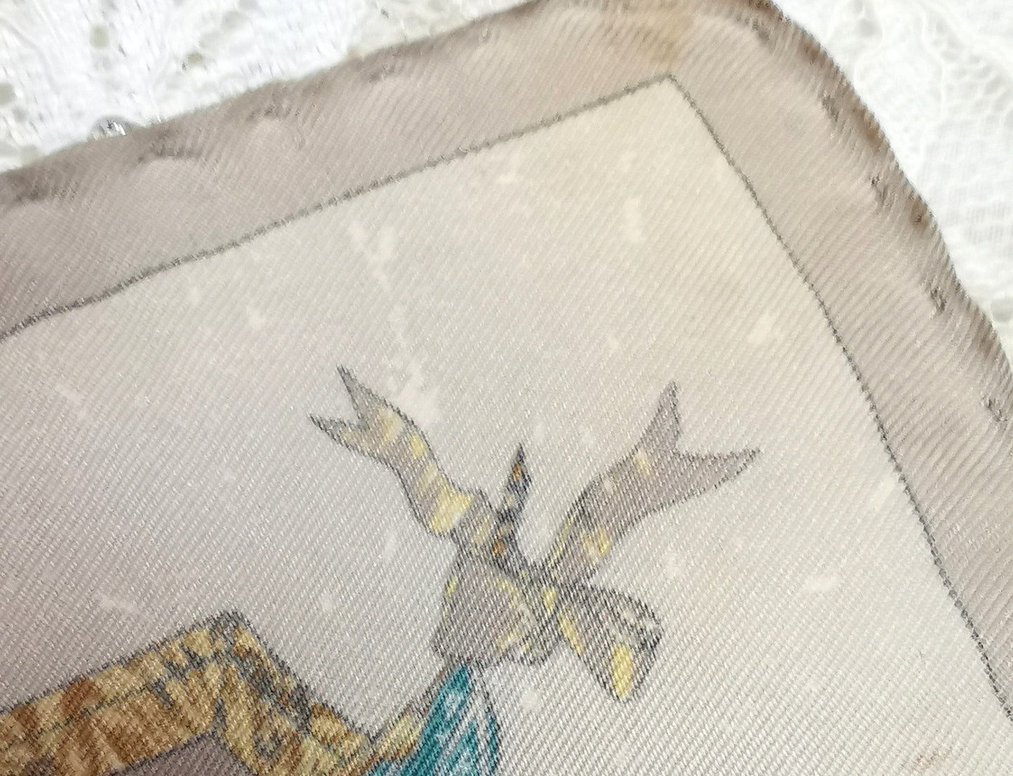 Hermes silk scarf, Pierres d-Orient et d'Occident, boxed