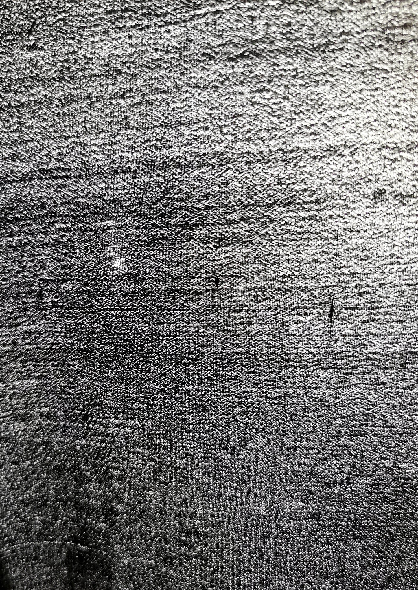 Vintage Art Deco black crepe silk shawl floral