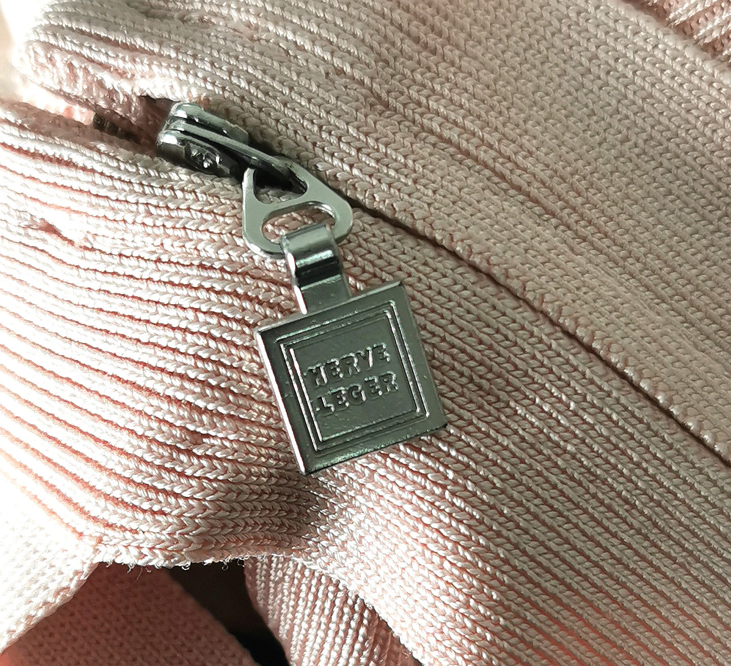 Herve Leger bandage dress, Dusky pink, Ice rose