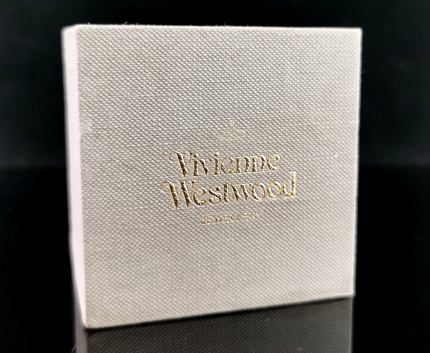 Vintage Vivienne Westwood heart orb pendant necklace, boxed