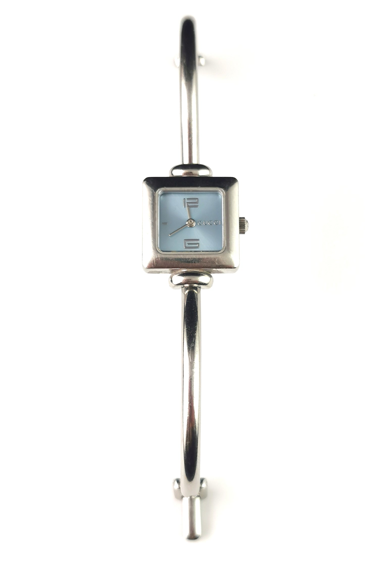 Vintage Gucci 1900l ladies wristwatch, bangle strap