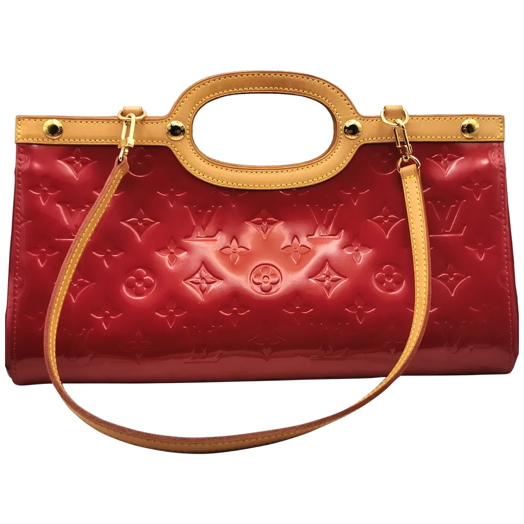 Louis Vuitton Roxbury Drive handbag, Pomme D'amour, Red Vernis leather