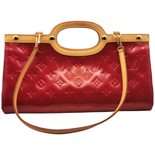 Louis Vuitton Roxbury Drive handbag, Pomme D'amour, Red Vernis leather