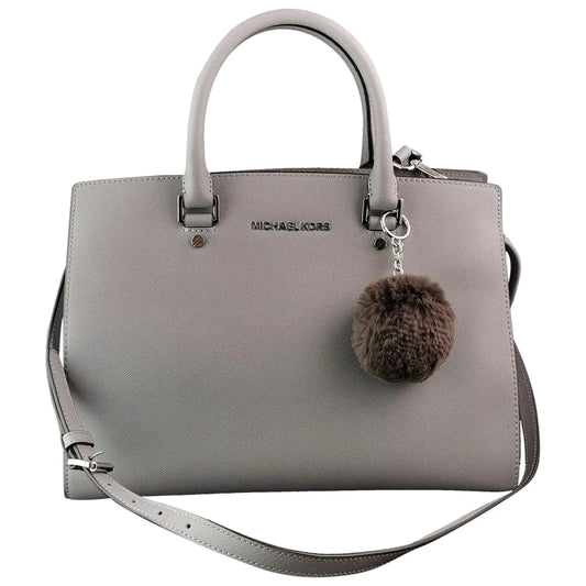 Michael Kors Selma tote bag, Grey Saffiano Leather