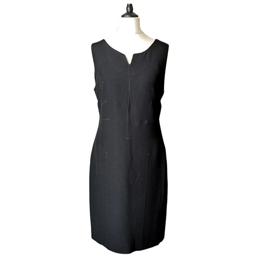 Moschino Cheap and Chic black sheath dress