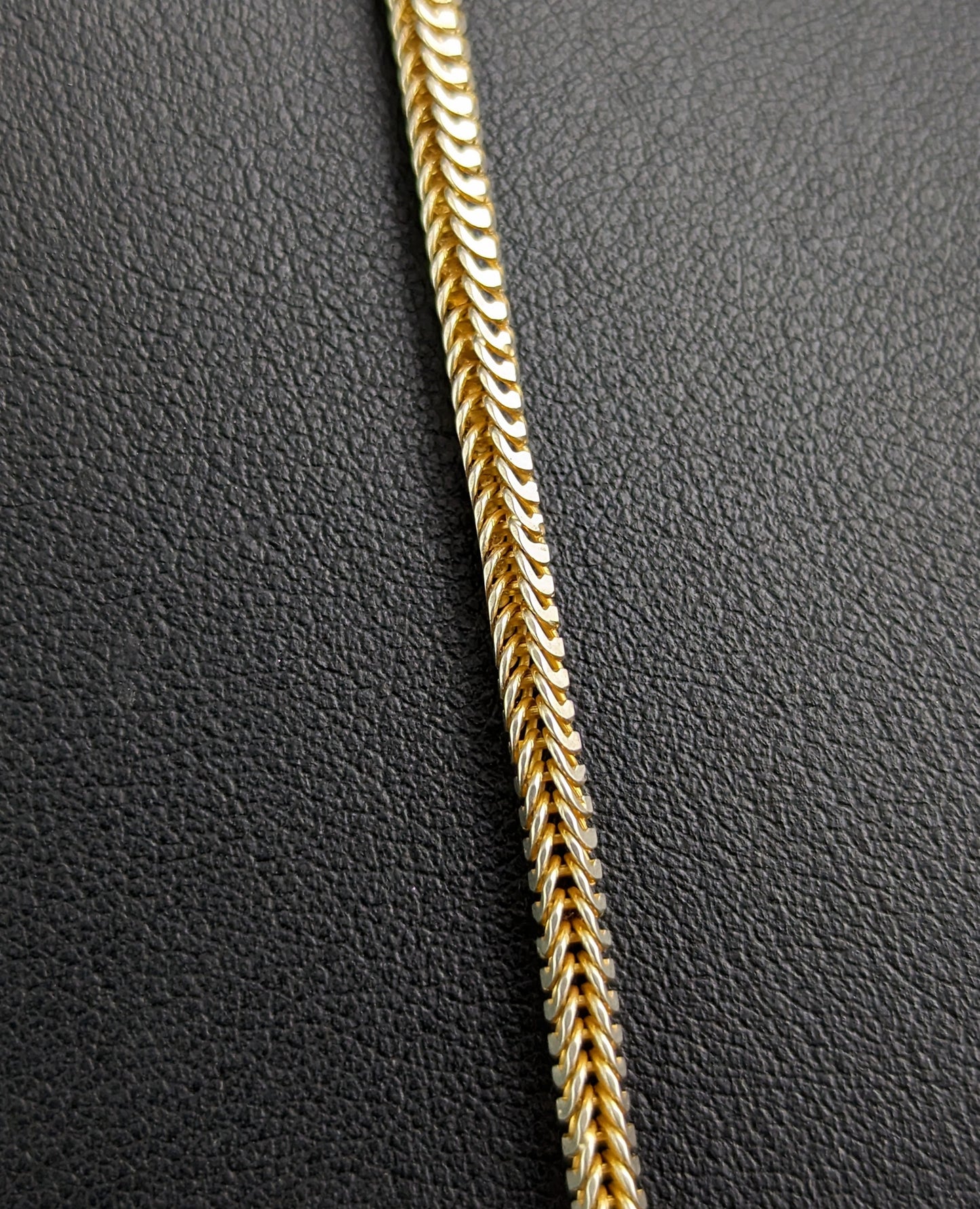 Antique Victorian gilt metal longuard chain necklace, muff chain