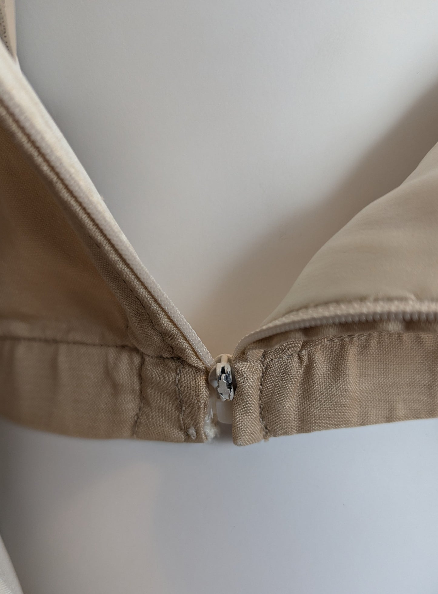 Vintage Valentino cream silk evening dress, prom, gown