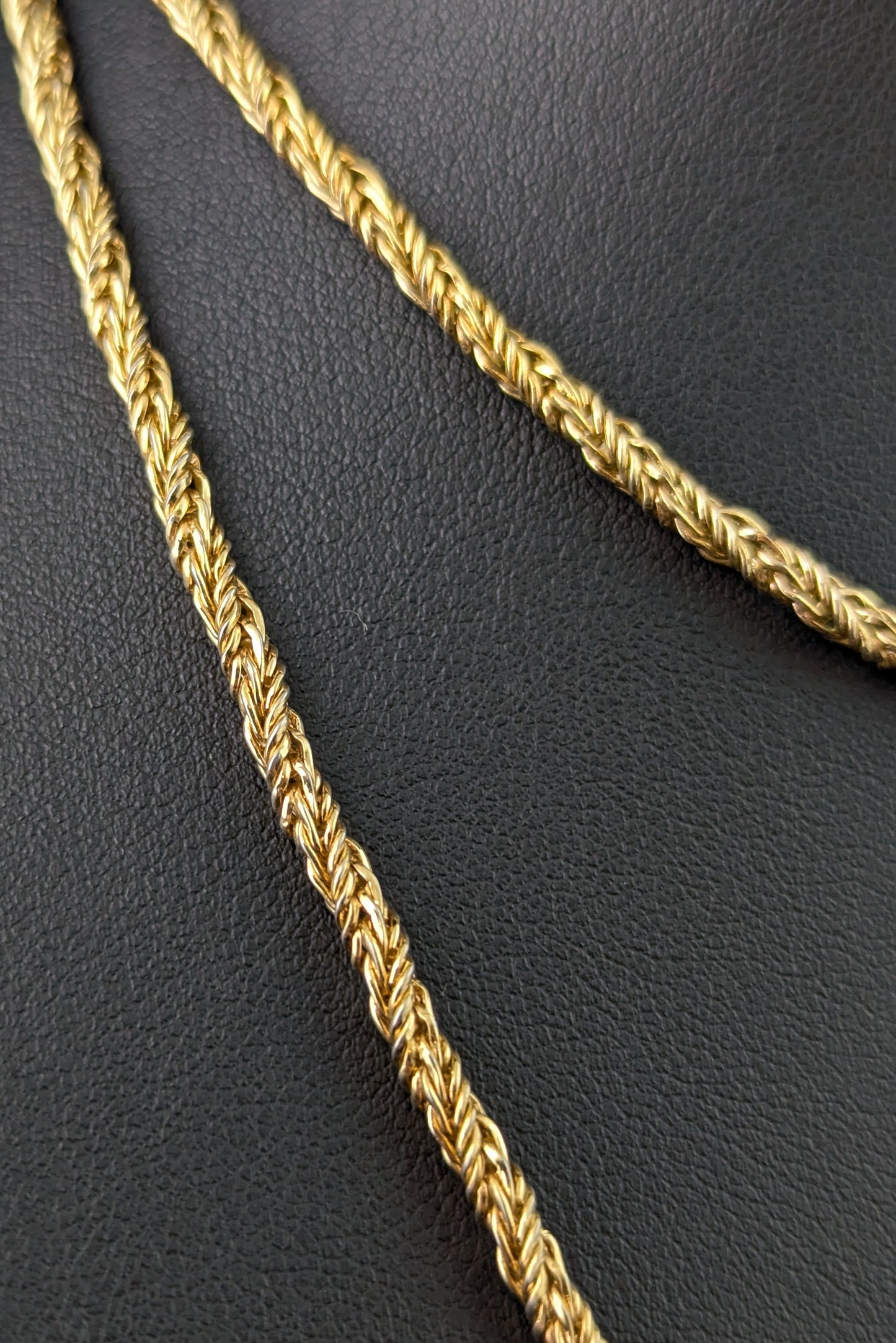 Vintage Christian Dior gold plated chain necklace