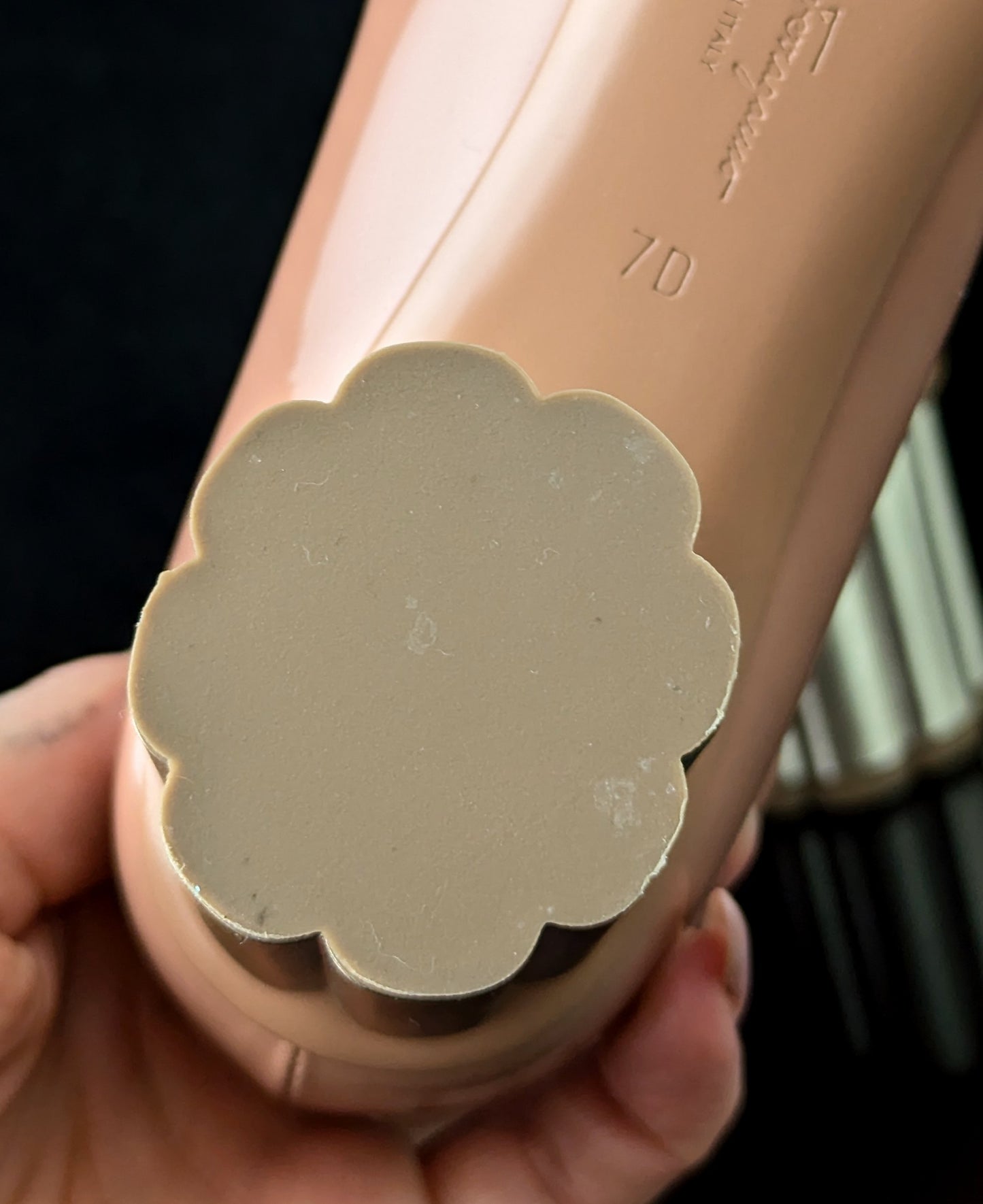 Salvatore Ferragamo blush pink patent leather heeled pumps, shoes