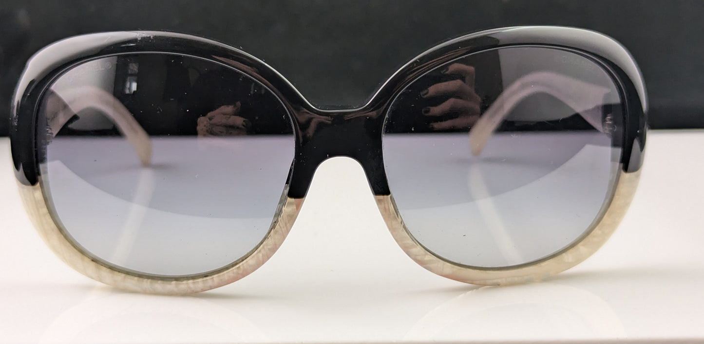 Vintage Chanel Sunglasses, Bi colour frames, Cased