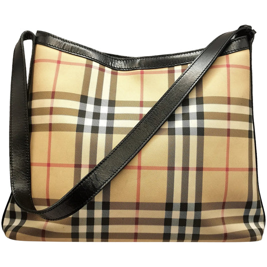 Vintage Burberry check tote bag