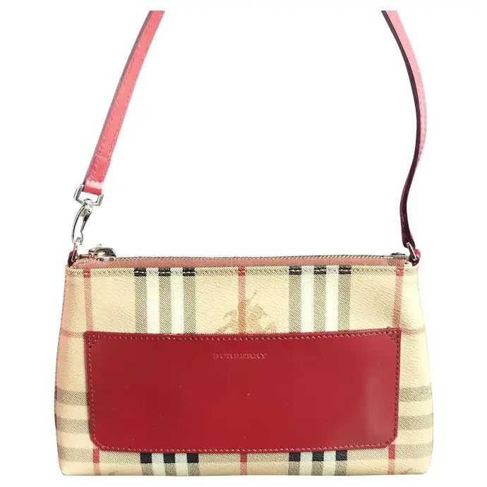 Vintage Burberry pochette handbag, Nova check