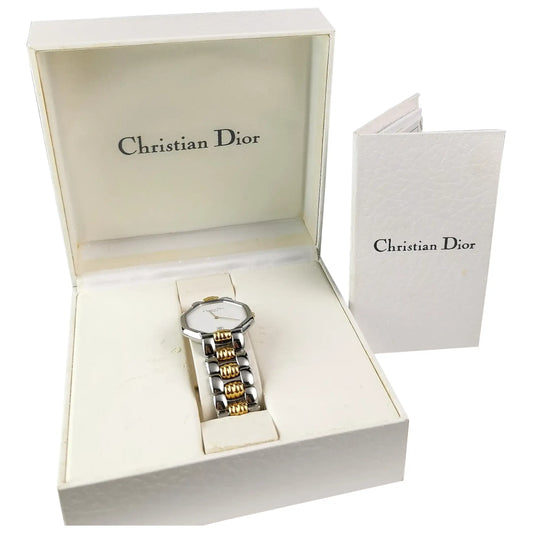 Vintage Christian Dior Octagon wristwatch, D45-204, Boxed