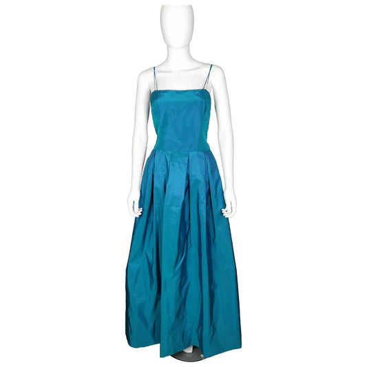 Vintage Hardy Amies couture two piece silk dress, Evening gown, Jacket