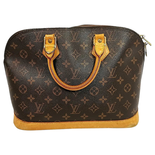 Vintage Louis Vuitton Alma MM handbag, top handle, 1998