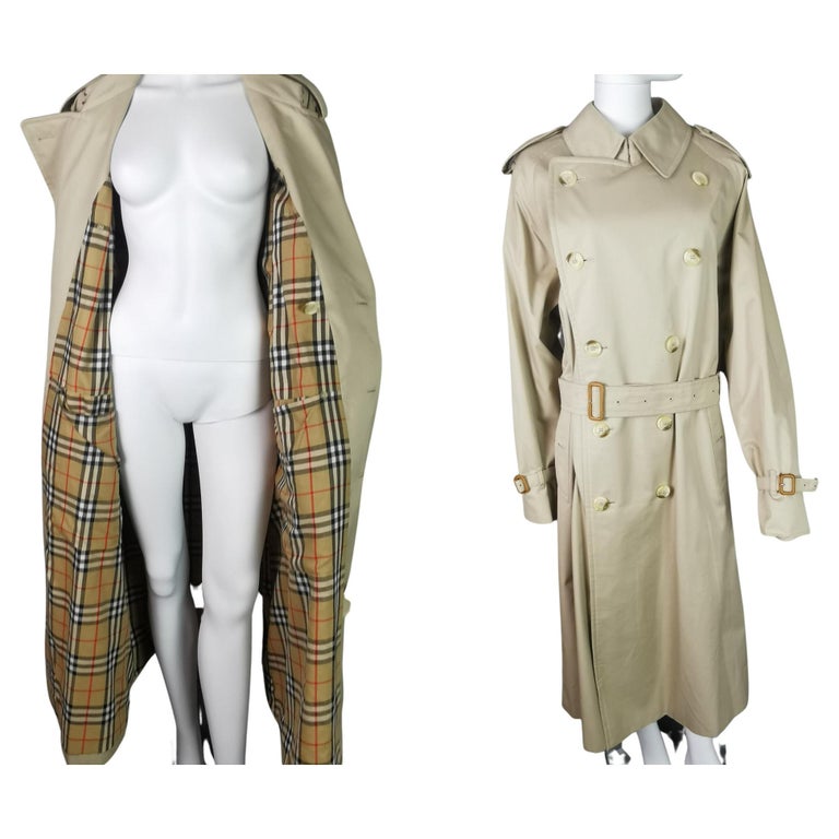 Vintage Burberry Trench coat, Mens, house check