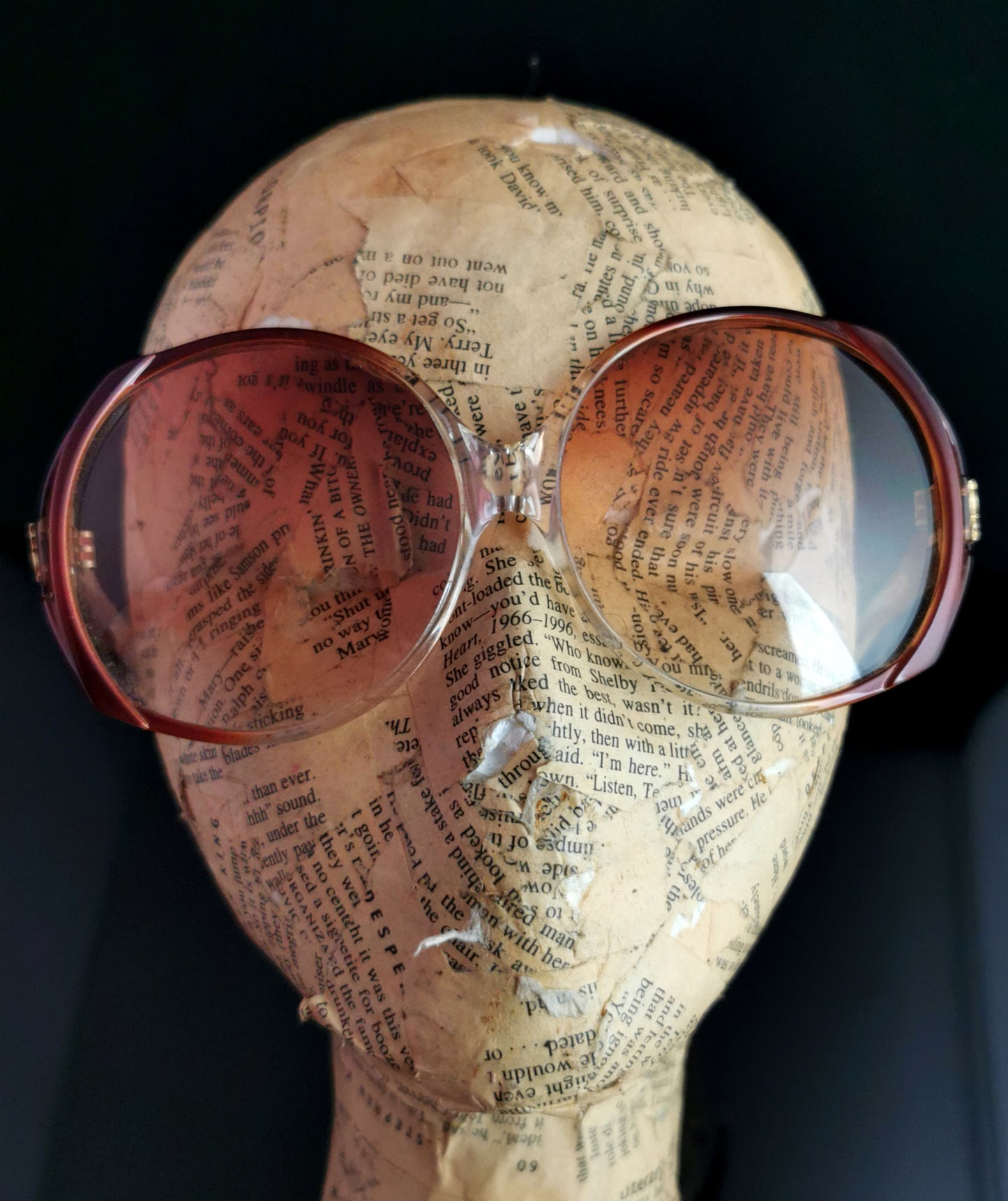 Vintage YSL oversized sunglasses, c1980s