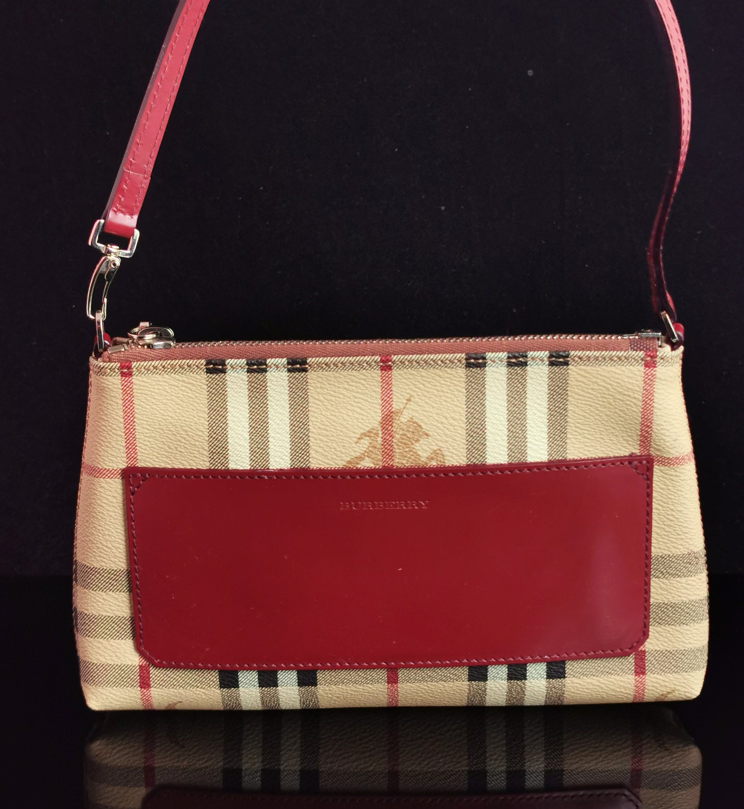 Vintage Burberry pochette handbag, Nova check