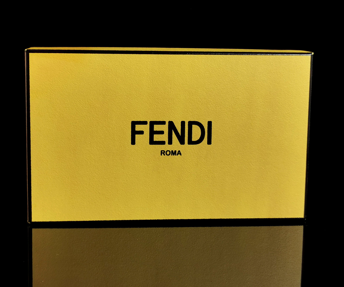 Fendi coral leather clutch purse, bi fold wallet, boxed