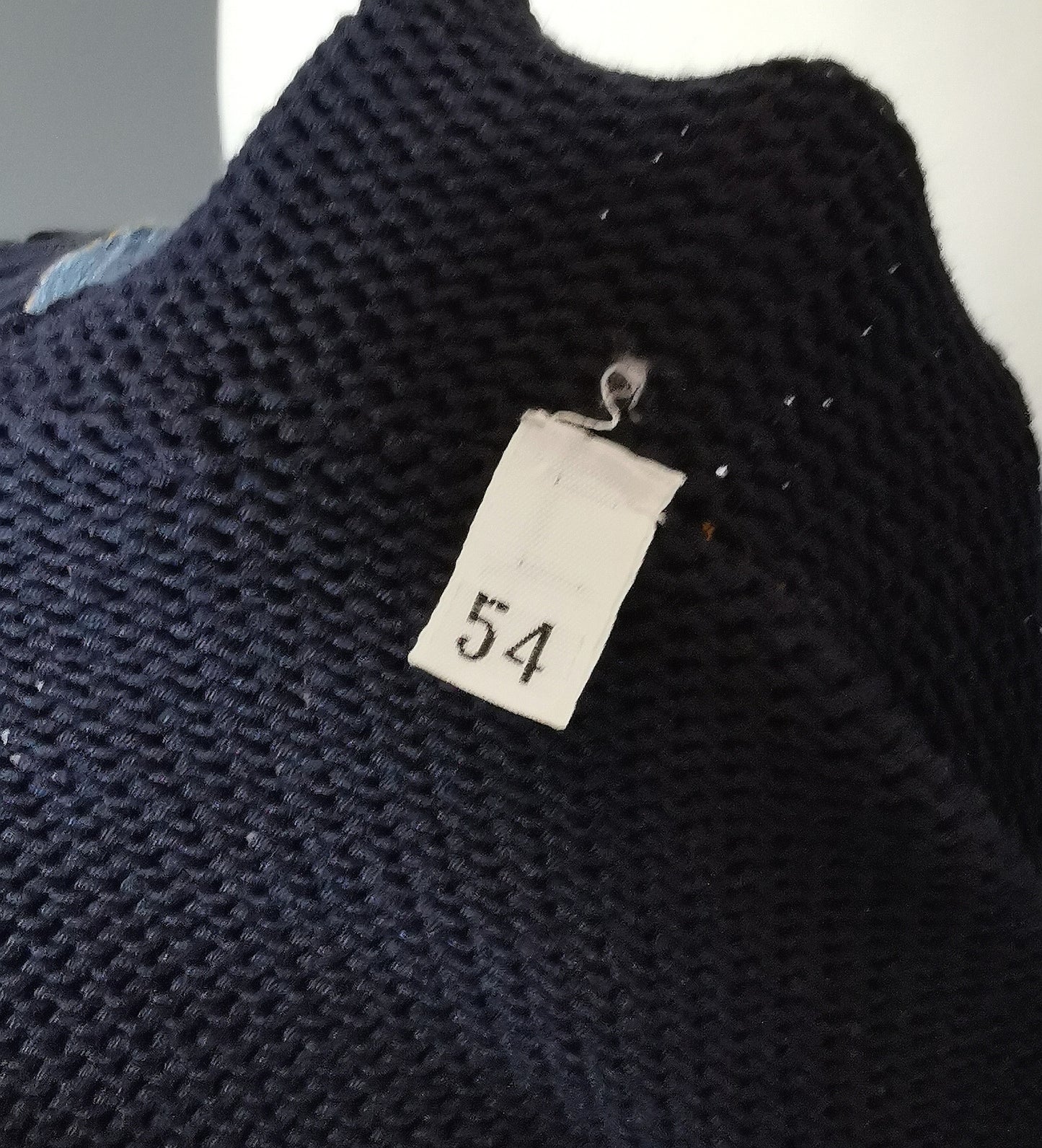 Vintage Mens Dolce and Gabbana paint stripe cardigan