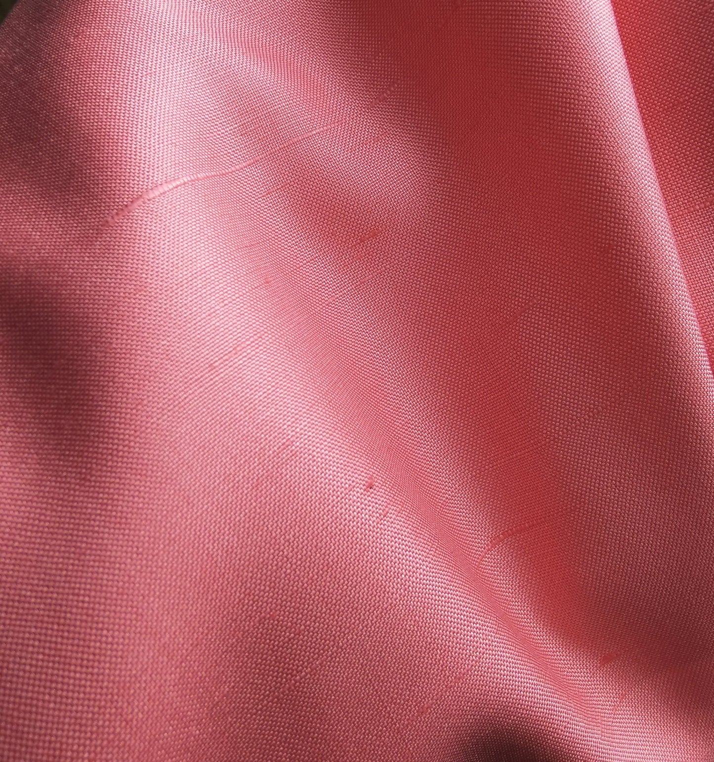 Vintage 80s Valentino pink silk skirt suit