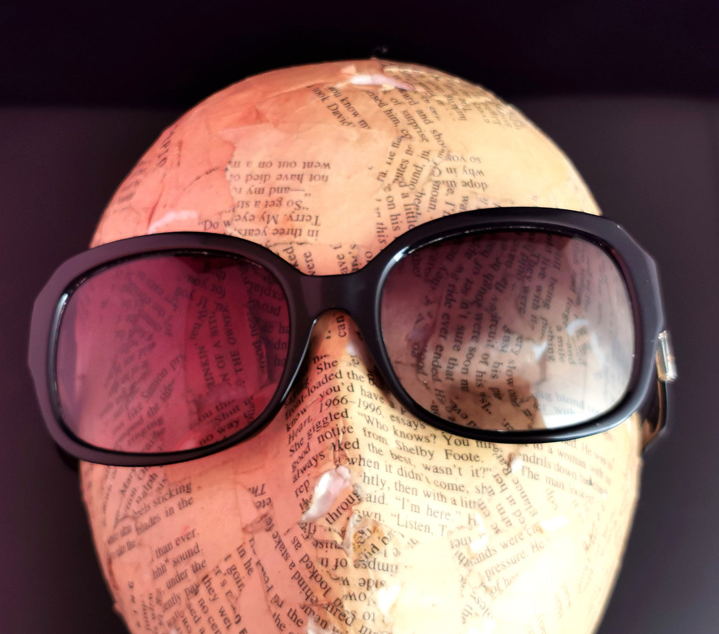 Dolce and Gabbana Sunglasses, gradient lense, Black