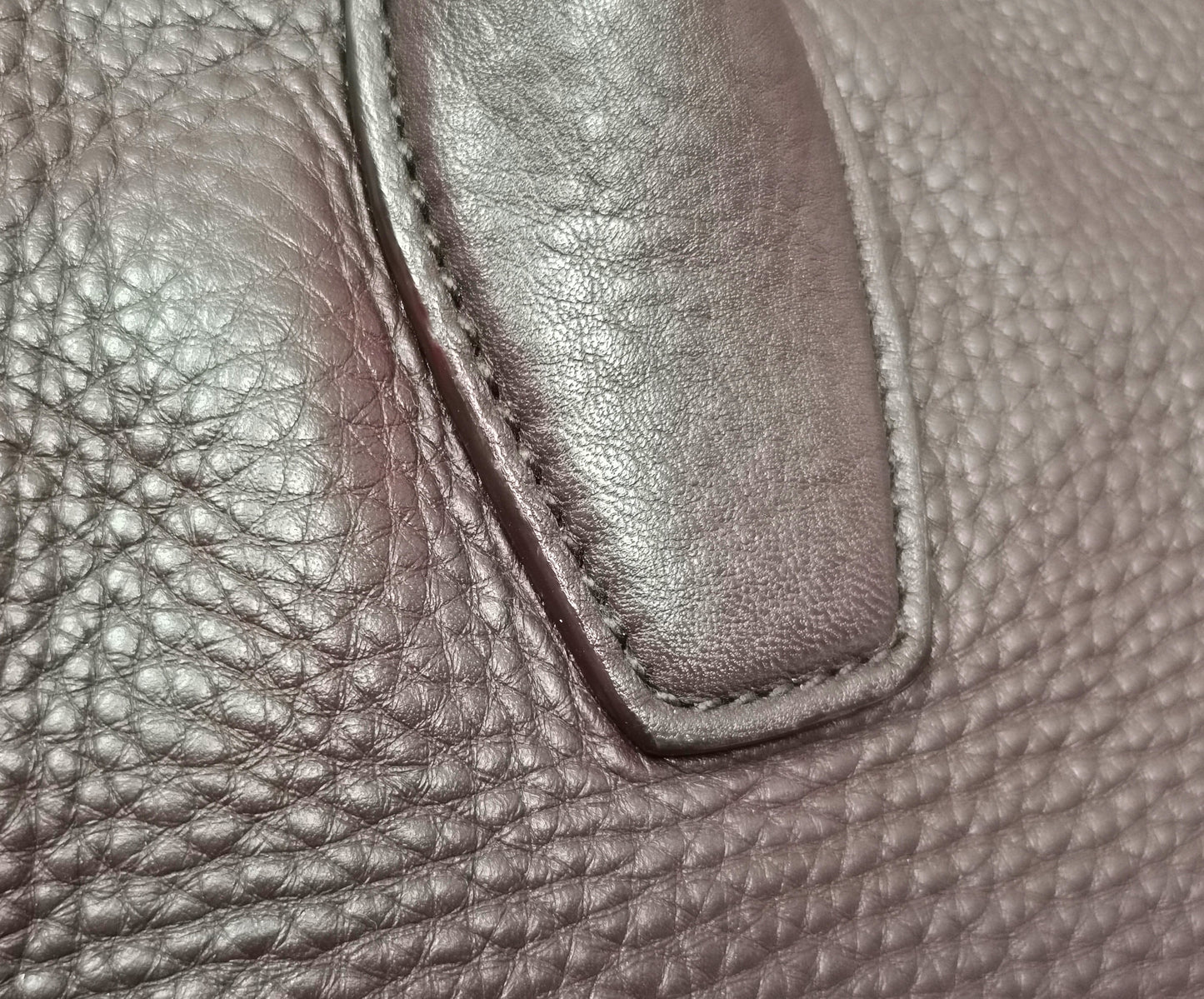 Prada Vitello Daino burgandy leather shopper, Tote bag, convertible