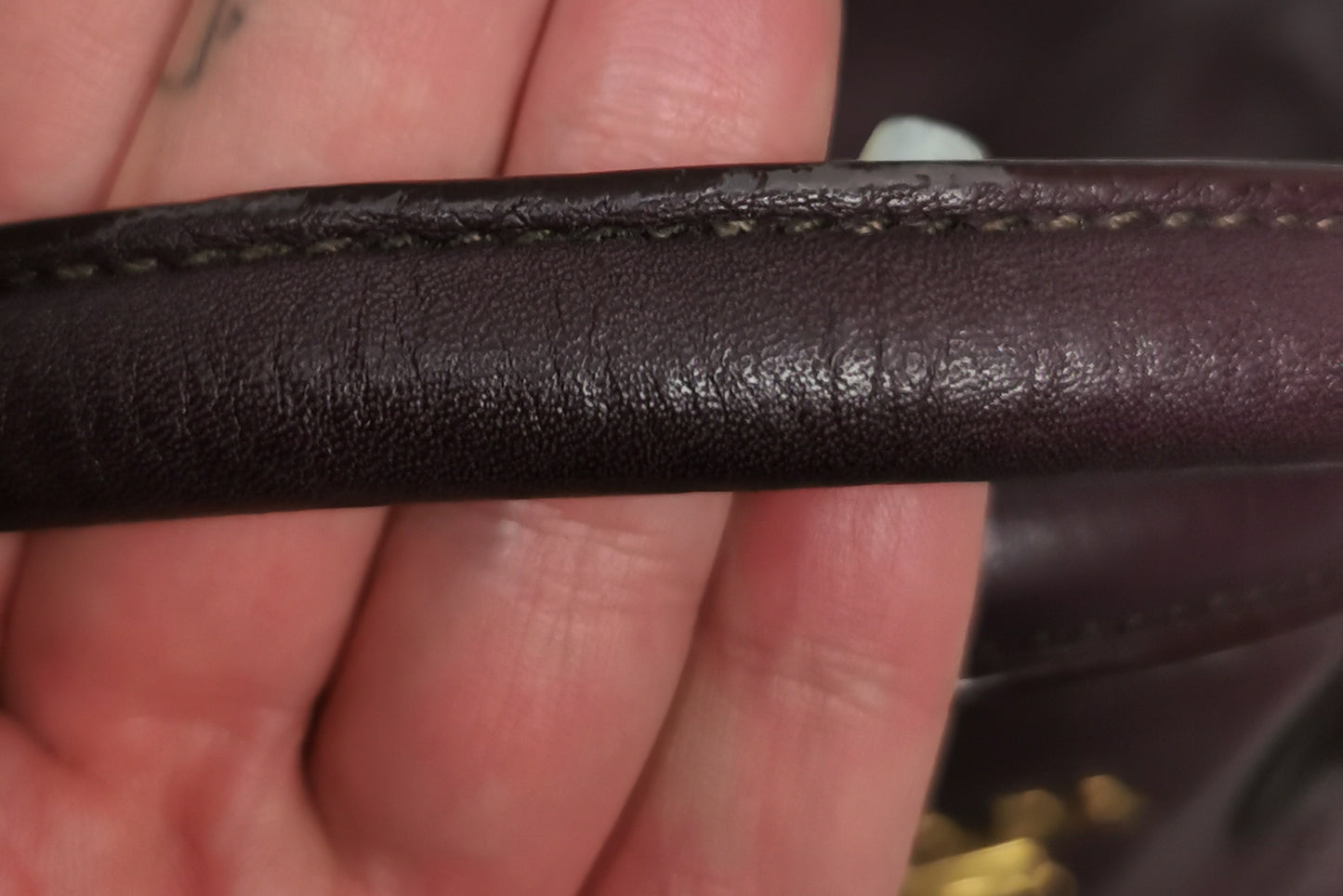 Prada Vitello Daino burgandy leather shopper, Tote bag, convertible