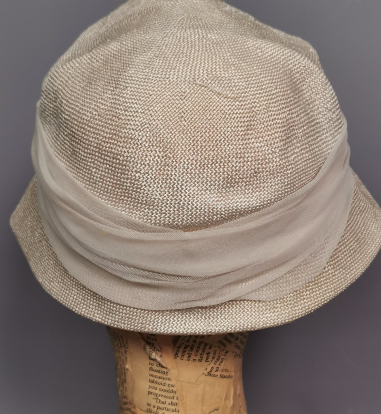 Vintage c1950s ladies cloche hat, Jacoll