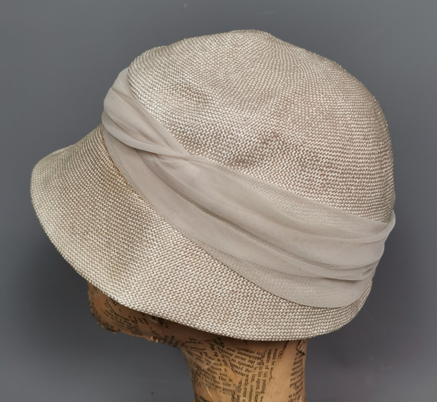 Vintage c1950s ladies cloche hat, Jacoll