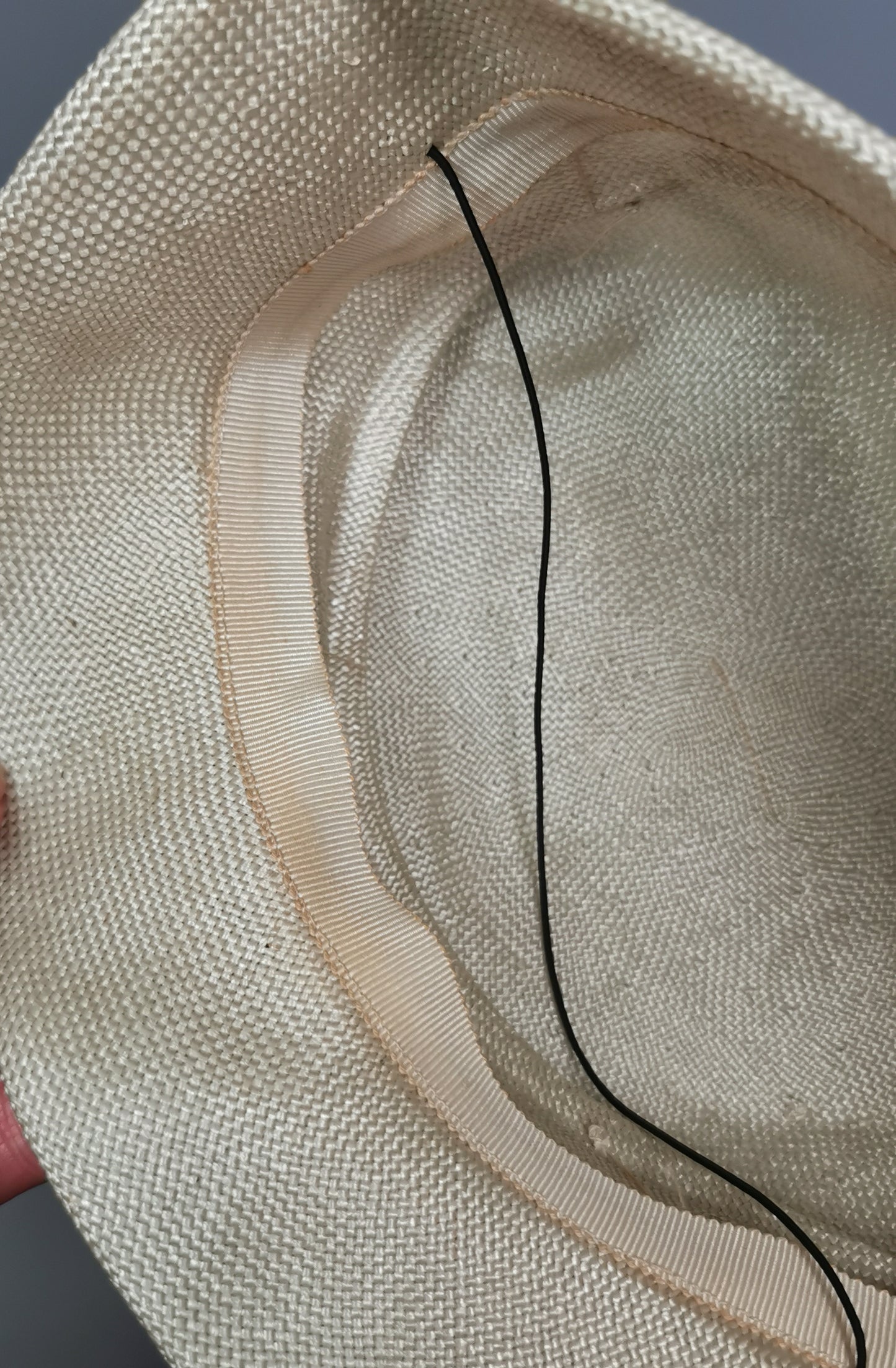 Vintage c1950s ladies cloche hat, Jacoll