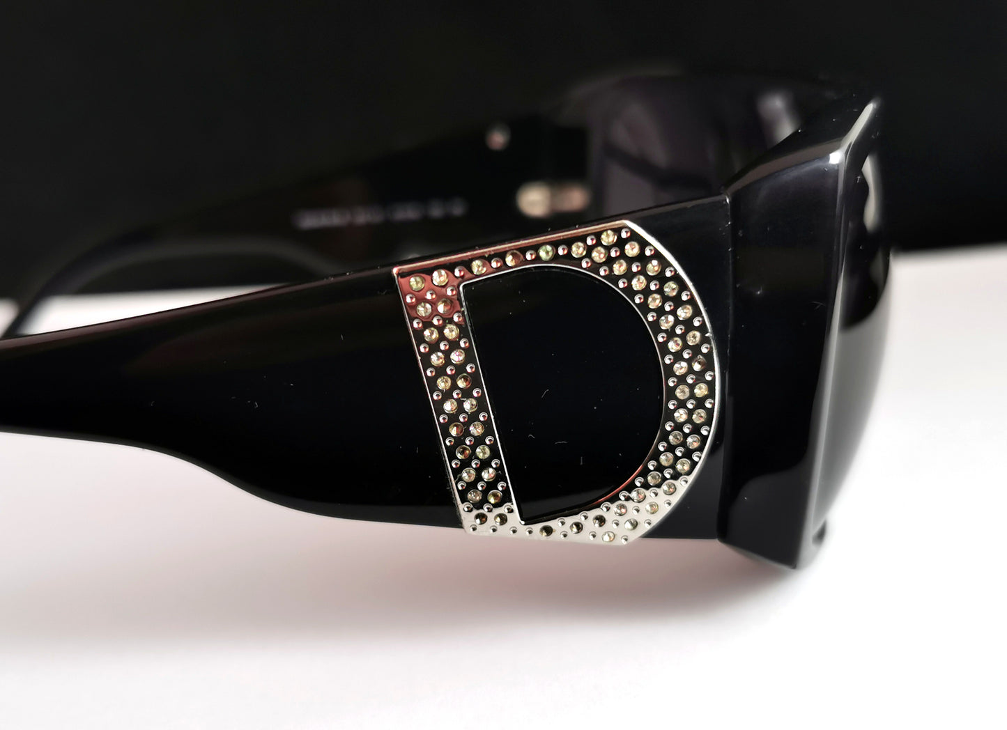 Dolce and Gabbana oversized Sunglasses, logo, Black