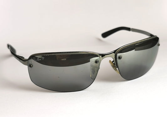Ray Ban P sunglasses, mirrored, Polarised