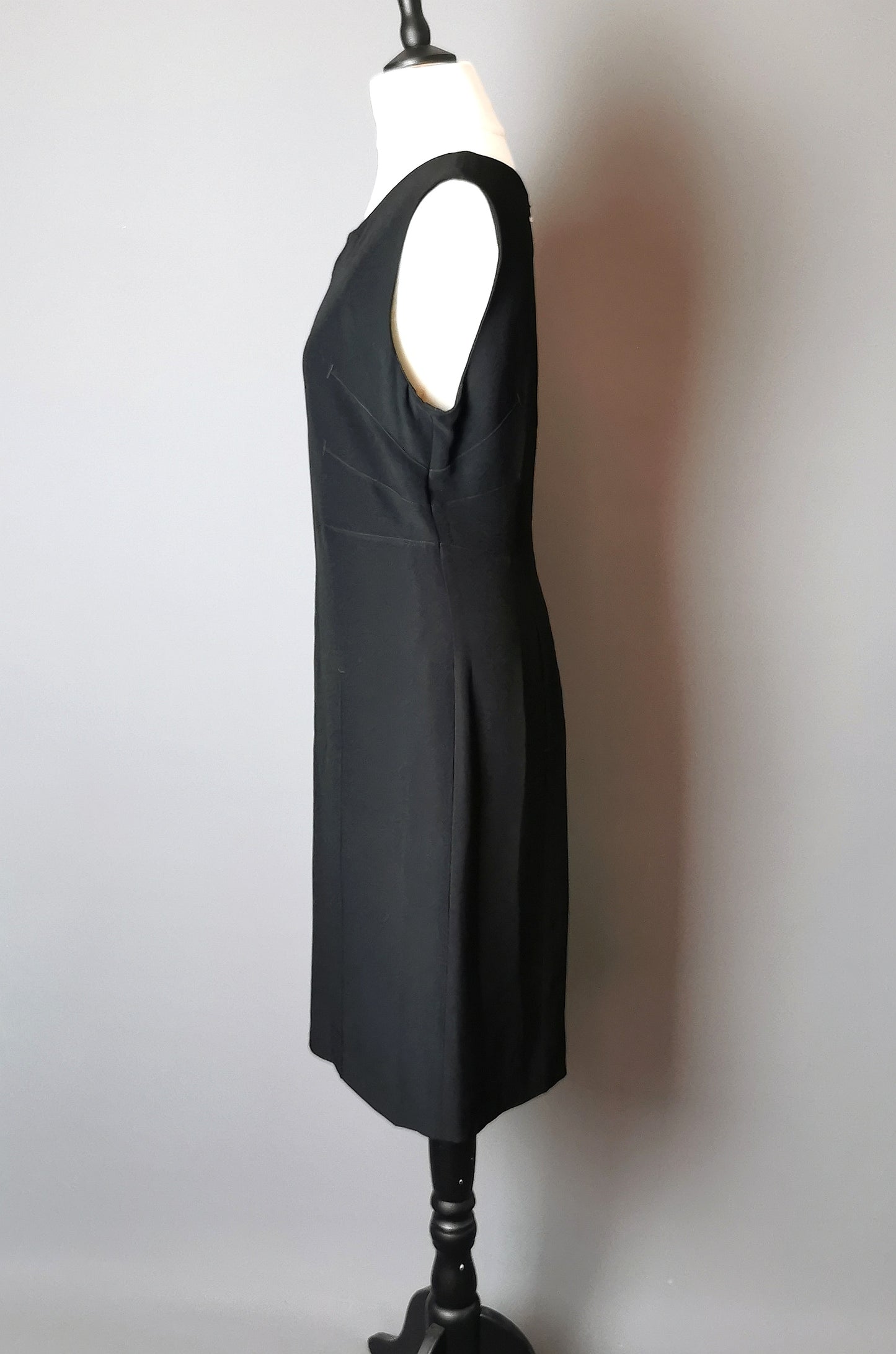 Moschino Cheap and Chic black sheath dress
